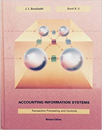 Accounting information systems : transaction processing and controls