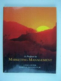 A preface to marketing management