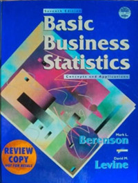 Basic business statistics : concepts and applications
