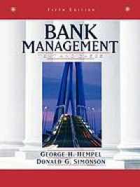 Bank management : text and cases