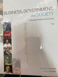 Business, government, and society : a managerial perspective