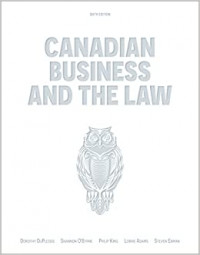 Canadian business and the law