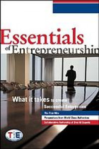 Essentials of entrepreneurship : what it takes to create successful enterprises