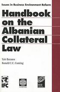 Handbook on the Albanian collateral law