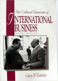 The cultural dimension of international business