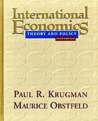 International economics : theory and policy