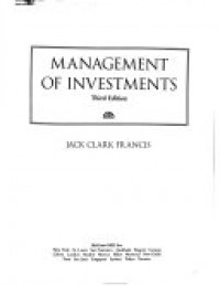 Management of investments