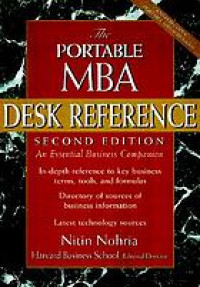 The portable MBA desk reference : an essential business companion
