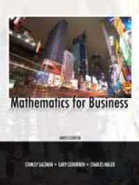 Mathematics for business