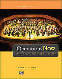 Operations now : profitability, processes, performance