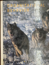 Organizational behavior