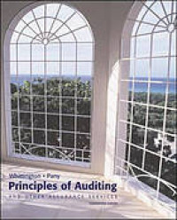 Principles of auditing and other assurance services