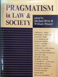 Pragmatism in law and society