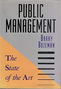 Public management : the state of the art :