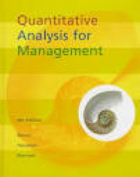 Quantitative analysis for management