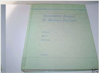 Quantitative analysis for business decisions