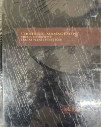 Strategic management : from concept to implementation