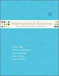 International business the challenge of global competition