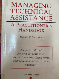 Managing technical assistance : a practitioner's handbook